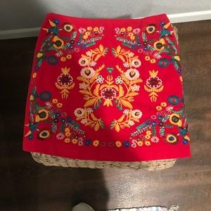 Altar’d State Floral Skirt- worn once
